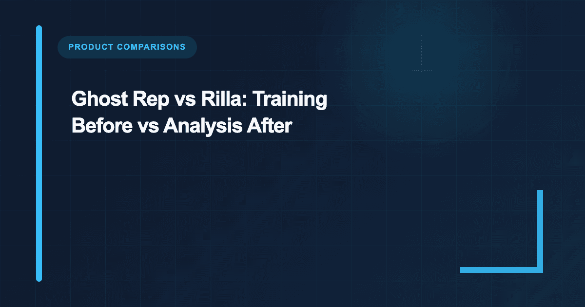 Ghost Rep vs Rilla: Training Before vs Analysis After