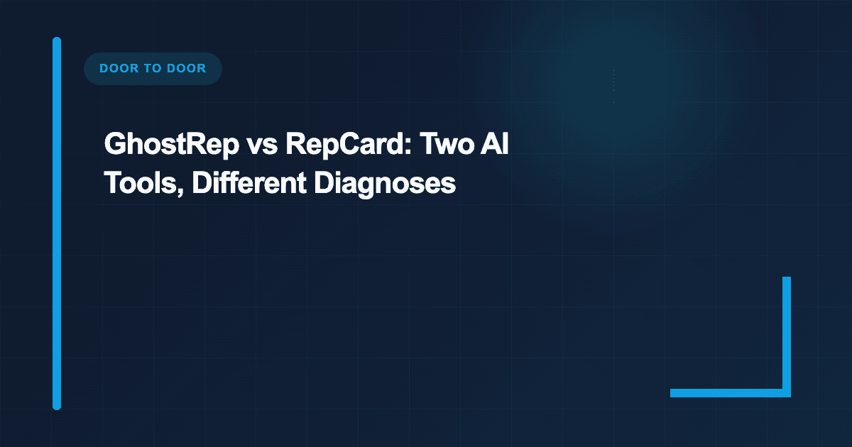 GhostRep vs RepCard: Two AI Tools, Different Diagnoses