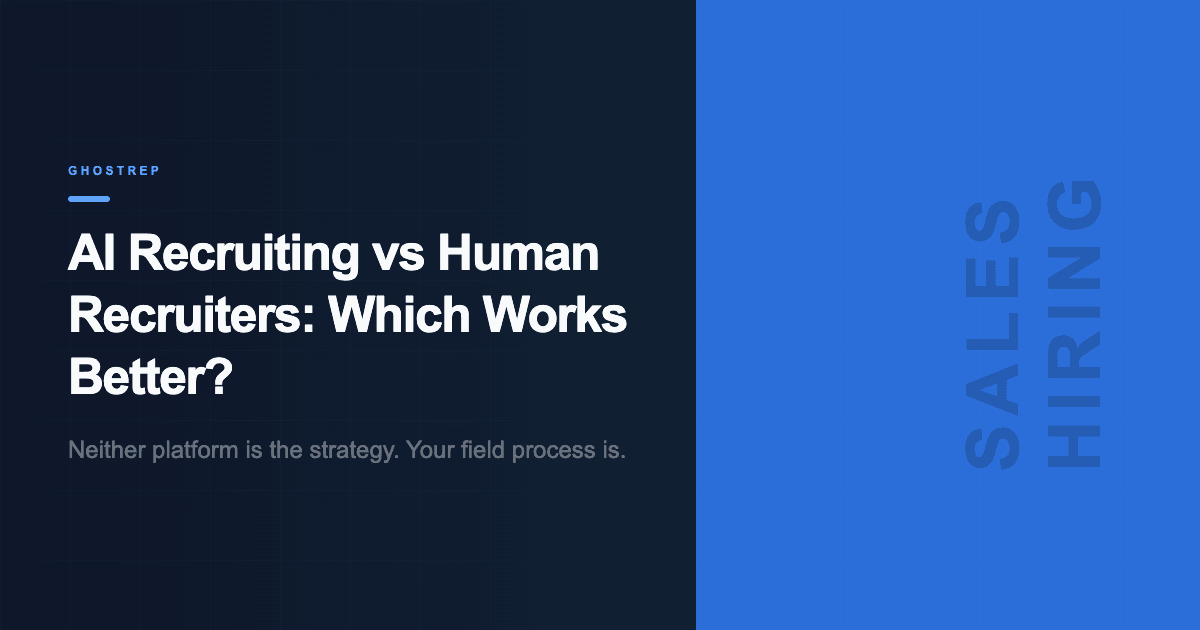 AI Recruiting vs Human Recruiters: Which Works Better?
