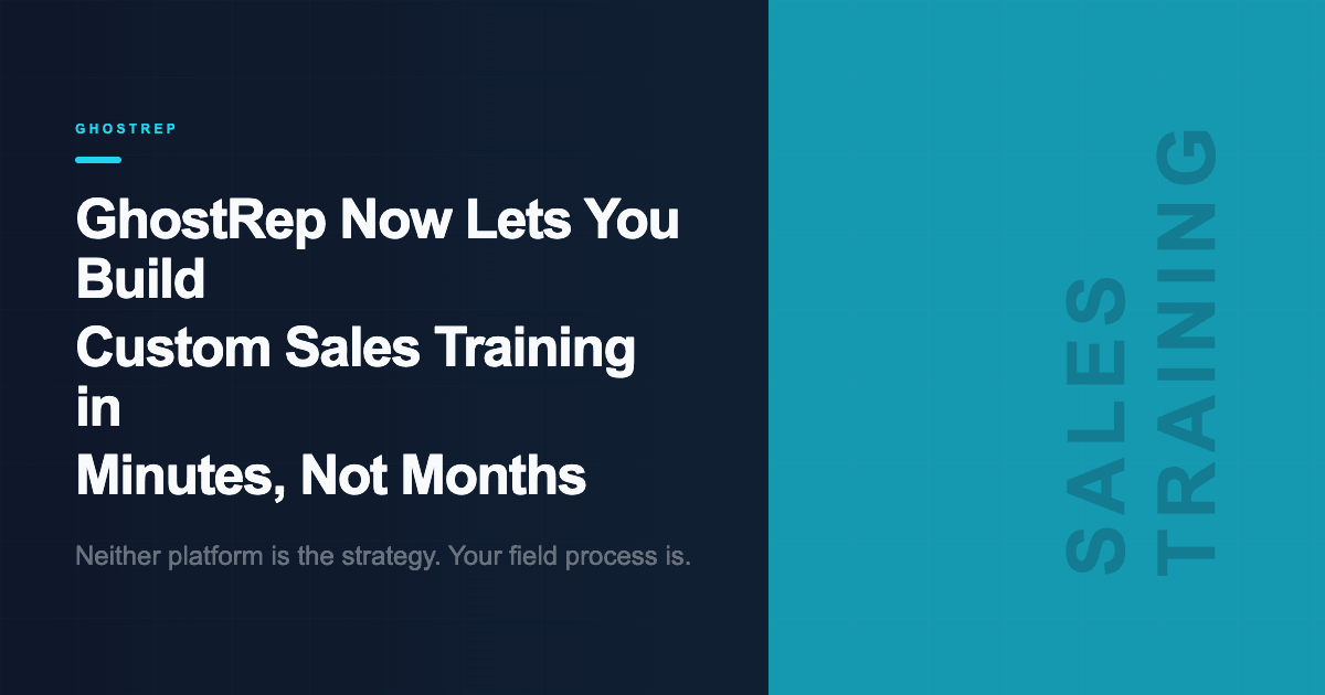 Build Custom Roofing Sales Training in Minutes, Not Months