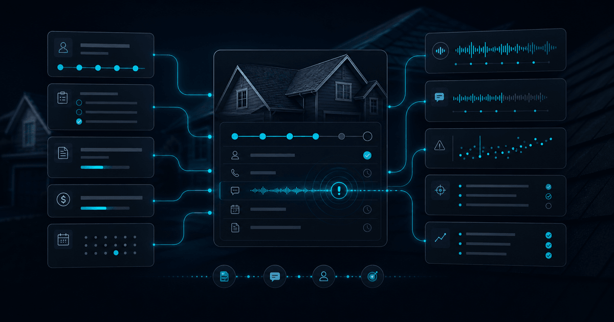 Roofing CRM vs GhostRep: Tracking Jobs vs Coaching Reps