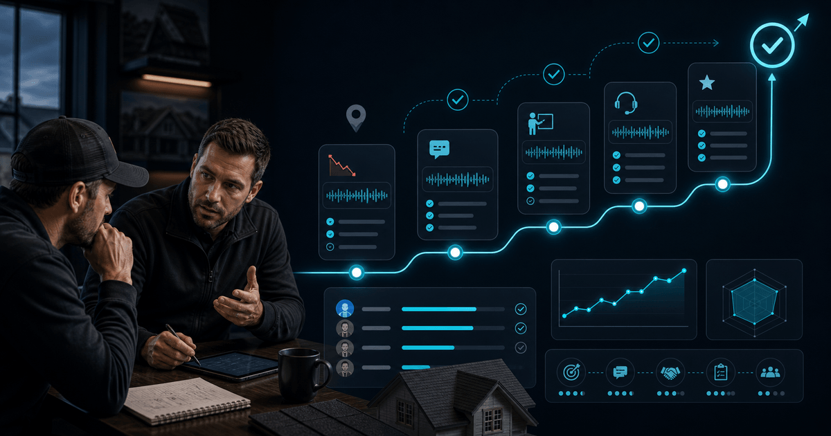 Roofing Sales Rep Performance Improvement Plan