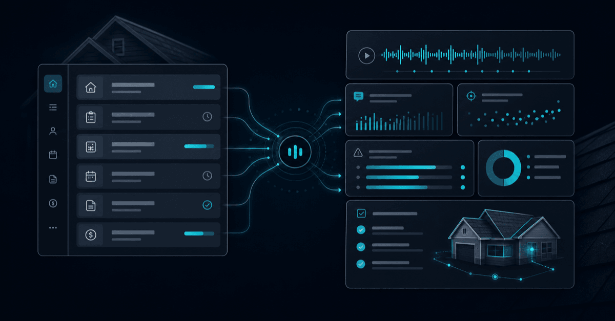 AI CRM for Roofing: What Changes After the Job Record
