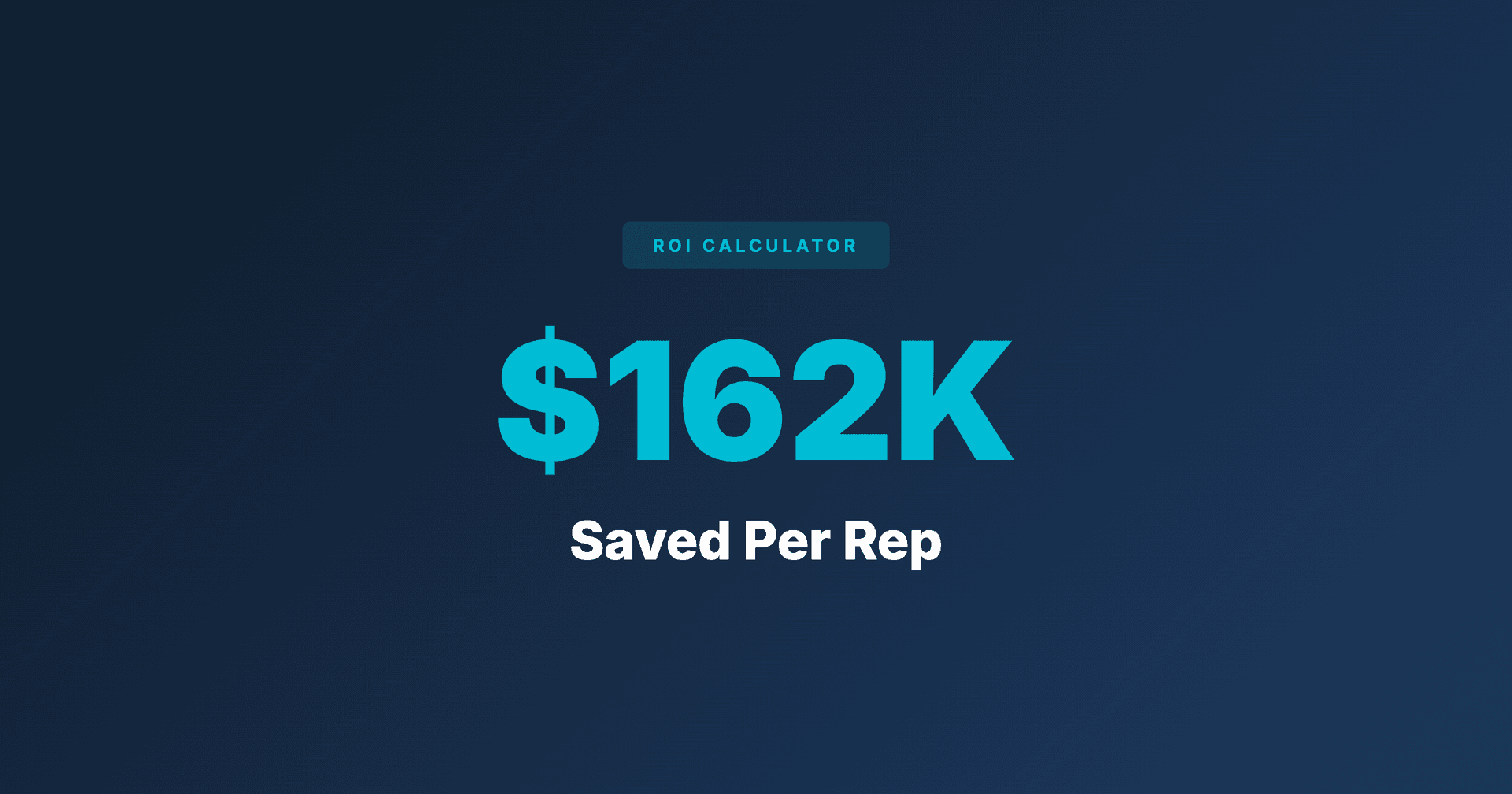 Real-Time Sales Coaching ROI: $162K Saved Per Rep