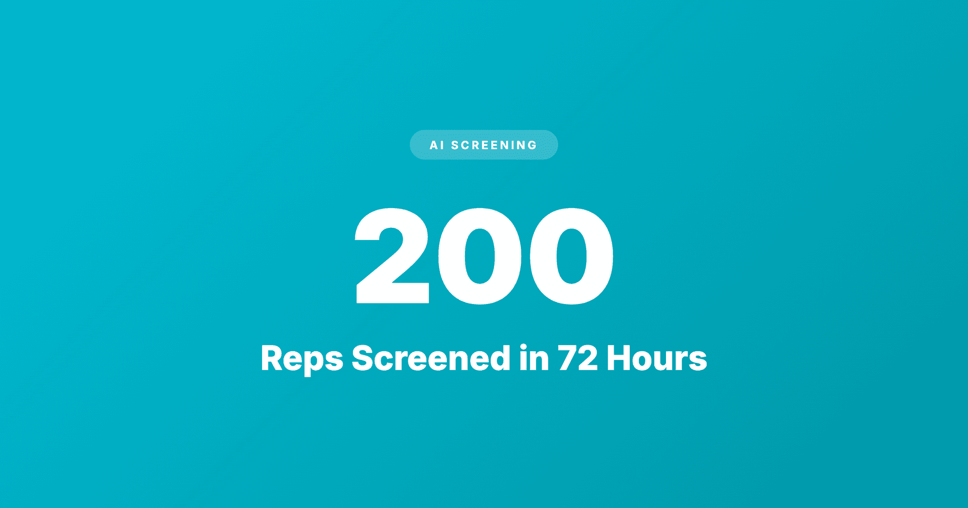 Screen 200 Roofing Reps in 72 Hours With AI (2025 Guide)