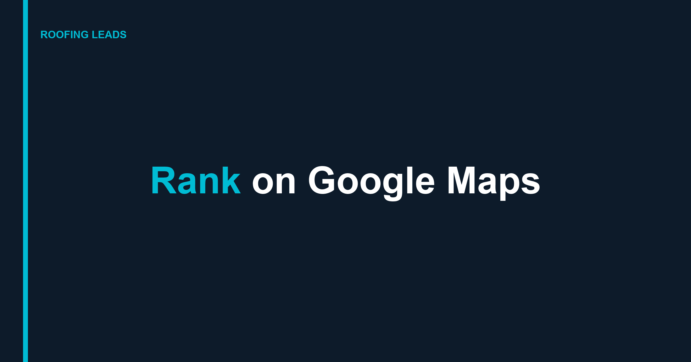 How to Rank on Google Maps for Roofing (Without Paying for Ads)