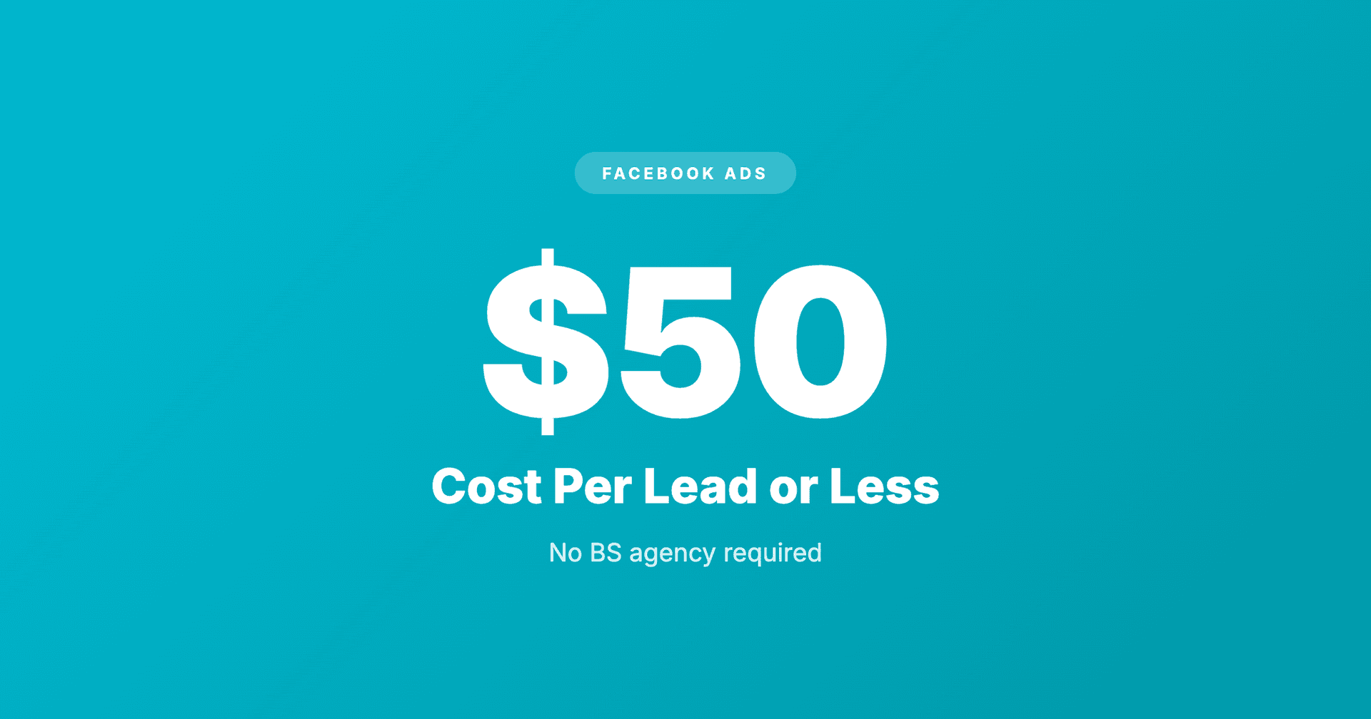 Roofing Facebook Ads That Generate Leads Under $50 (No BS Agency Required)