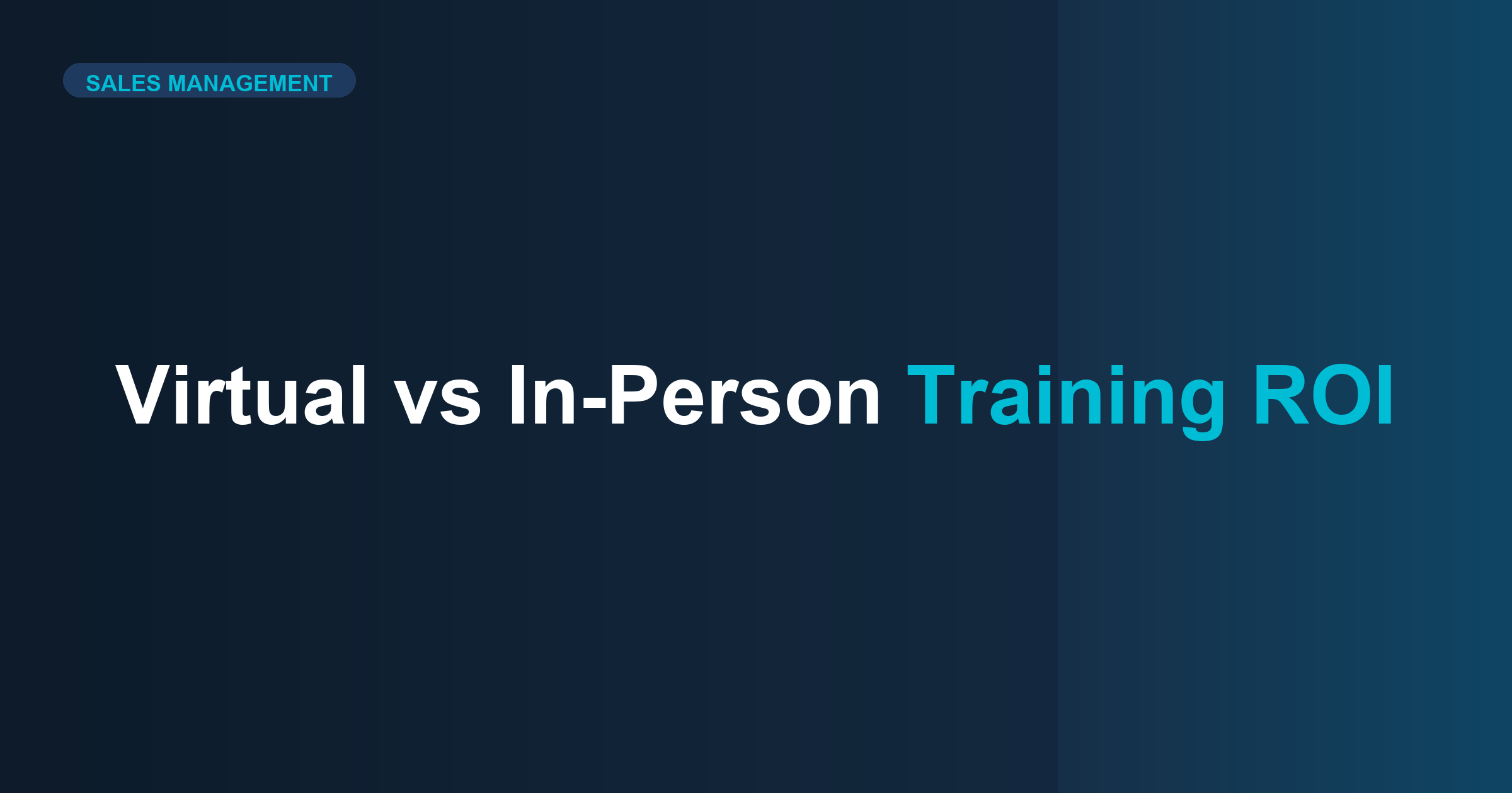 Virtual vs In-Person Roofing Sales Training ROI: The Real Cost Breakdown